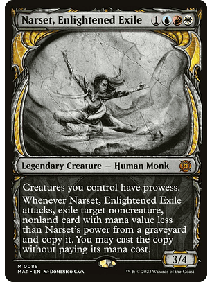Narset, Enlightened Exile (Showcase foil) | Inglés | NM | MAT