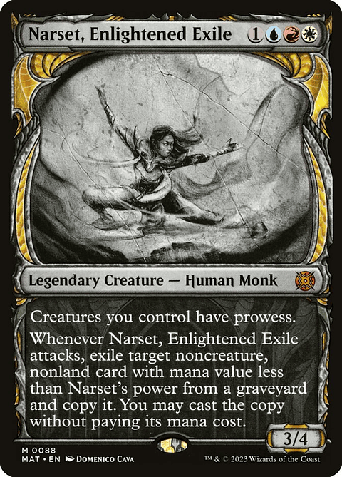 Narset, Enlightened Exile (Showcase foil) | Inglés | NM | MAT
