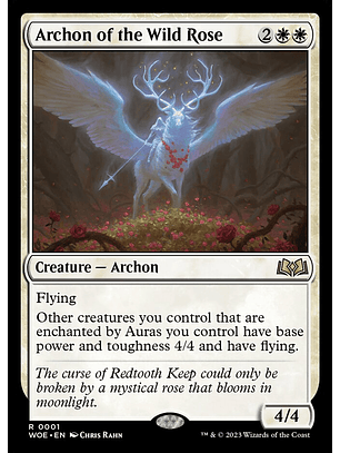 Archon of the Wild Rose (foil) | Inglés | NM | WOE