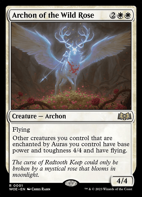 Archon of the Wild Rose (foil) | Inglés | NM | WOE