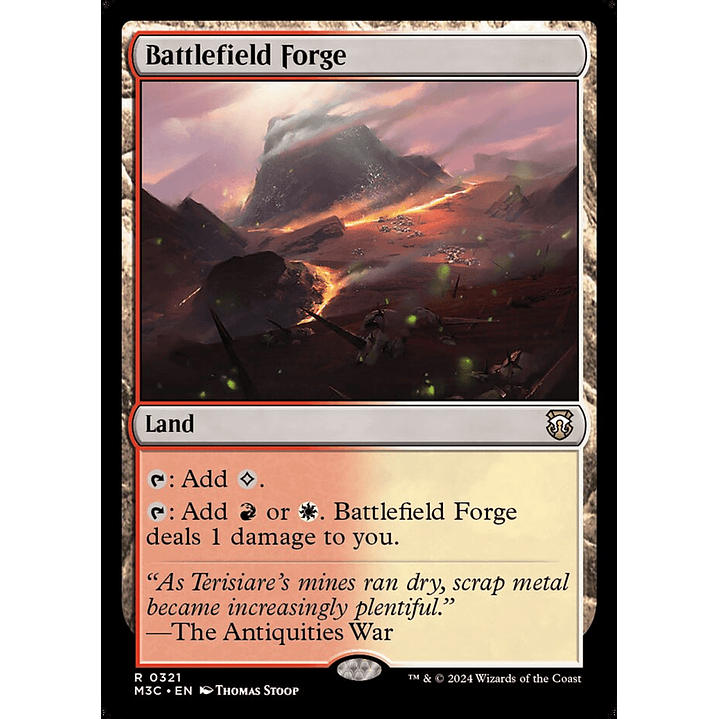 Battlefield Forge | Inglés | NM | M3C 1