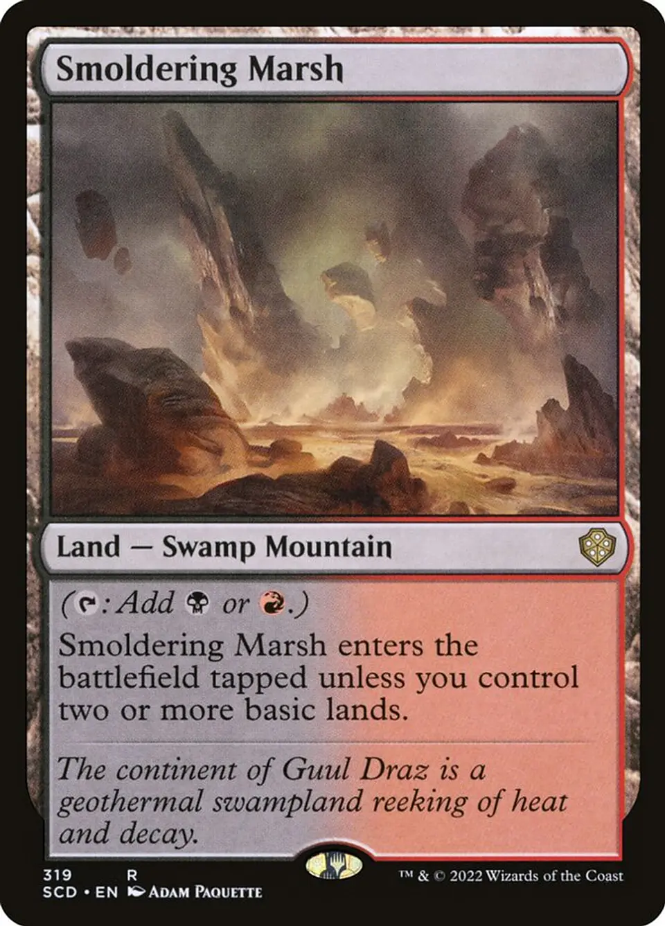 Smoldering Marsh | Inglés | NM | SCD 1