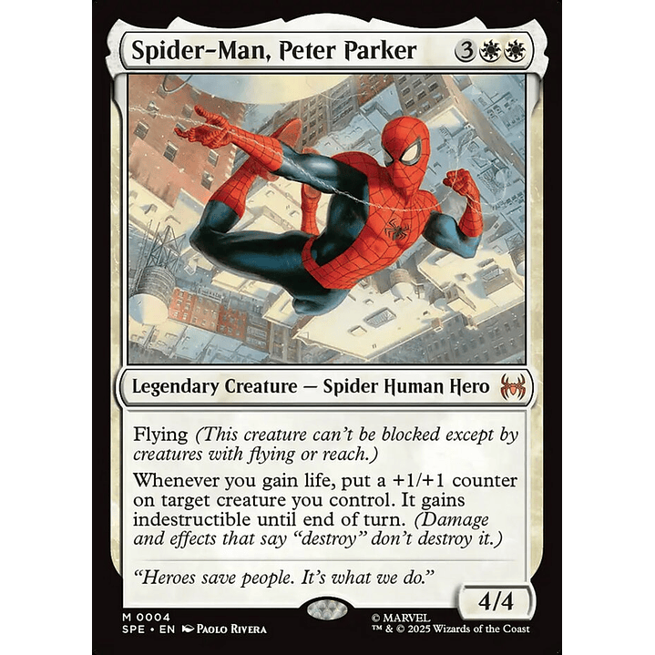 Spider-Man, Peter Parker | Inglés | NM | SPE 1