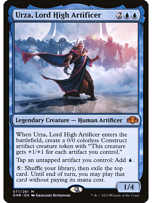 Urza, Lord High Artificer | Inglés | NM | DMR