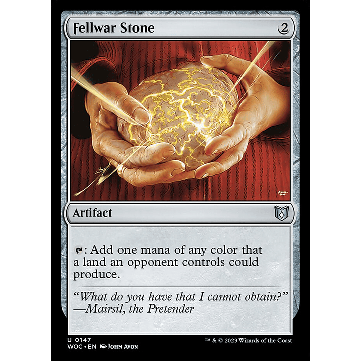 Fellwar Stone | Inglés | NM | WOC 1