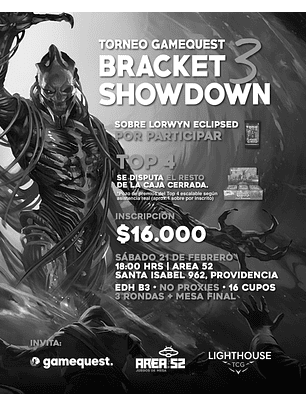 (Finalizado) Game Quest Bracket 3 Showdown 21/02/26 (2da Edición)
