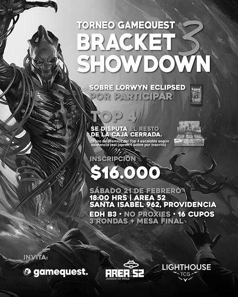 (Finalizado) Game Quest Bracket 3 Showdown 21/02/26 (2da Edición)