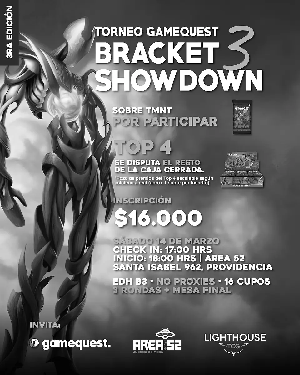 (Abierto) GameQuest Bracket 3 Showdown (3ra Edición) 1