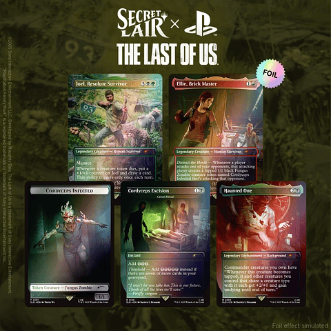 Secret Lair x The Last of Us: Part 1 EN Foil Edition