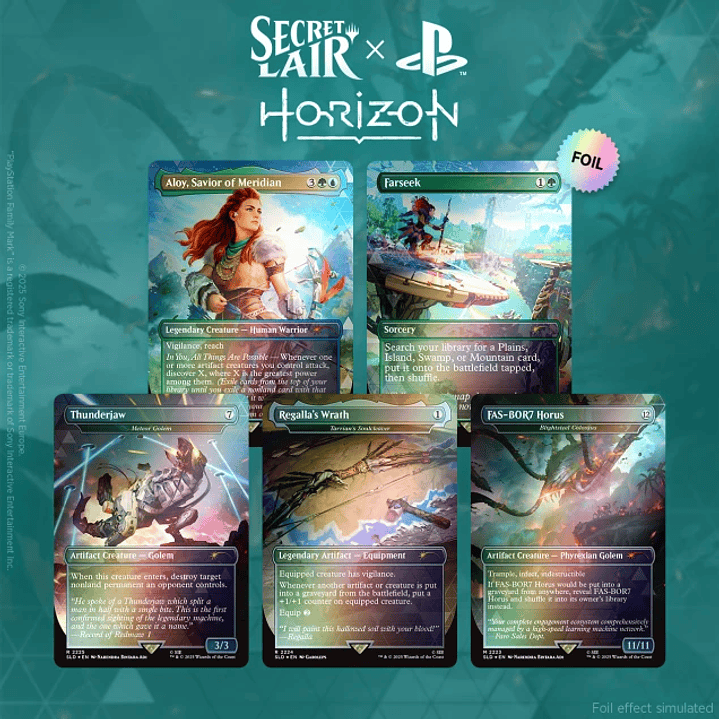 Secret Lair x Horizon: Into the Forbidden West EN Foil Edition 1