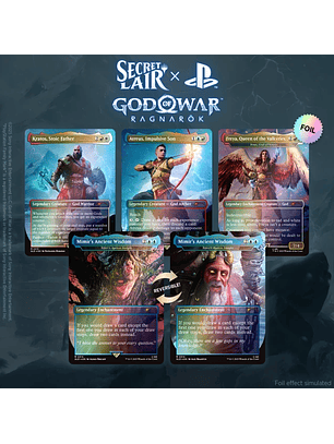 Secret Lair x God of War: Norse EN Foil Edition