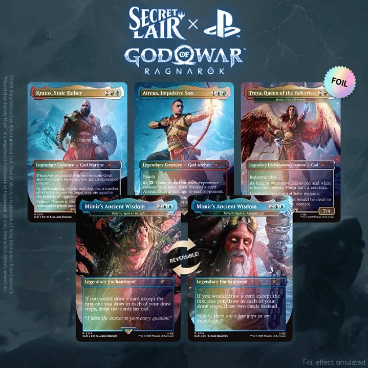 Secret Lair x God of War: Norse EN Foil Edition 1