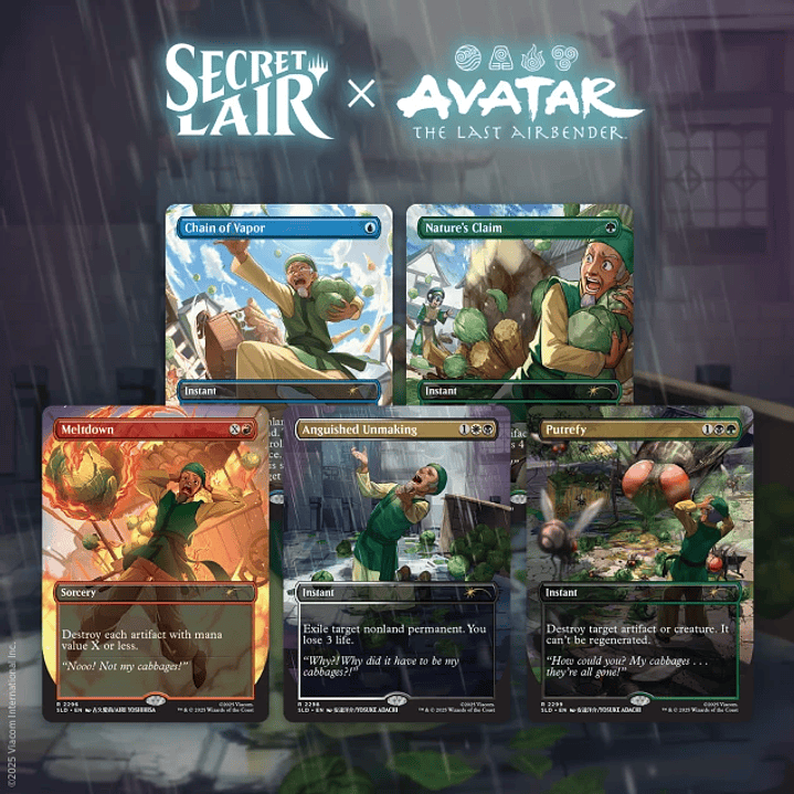Secret Lair x Avatar: My Cabbages! EN Non-Foil Edition 1