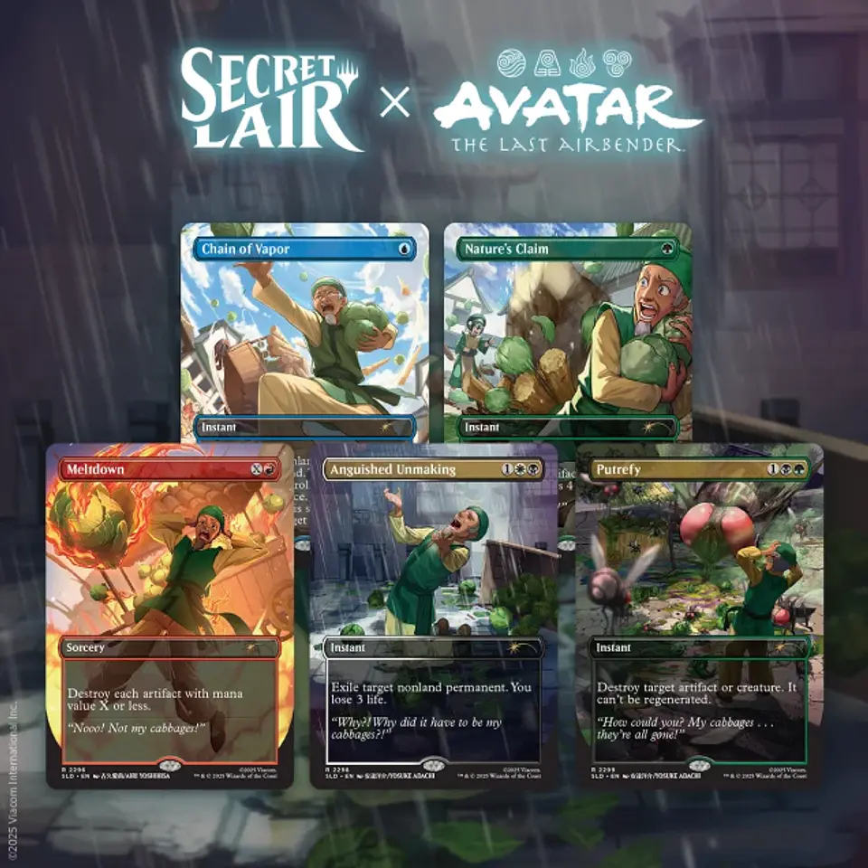 Secret Lair x Avatar: My Cabbages! EN Non-Foil Edition 1