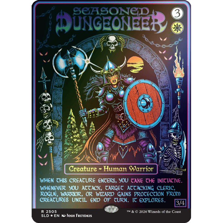 (Preventa) Secret Lair x Dungeons & Dragons: Black Lights & Dark Dungeons Foil Edition 2