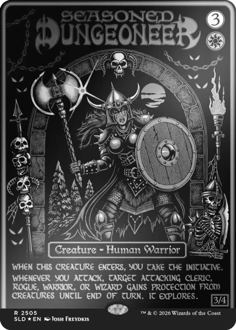 (Agotado) Secret Lair x Dungeons & Dragons: Black Lights & Dark Dungeons Foil Edition 2