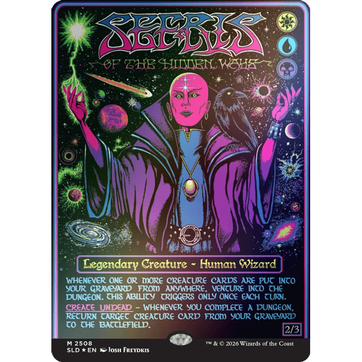 (Preventa) Secret Lair x Dungeons & Dragons: Black Lights & Dark Dungeons Foil Edition 5