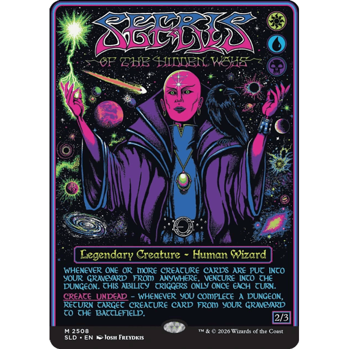 (Preventa) Secret Lair x Dungeons & Dragons: Black Lights & Dark Dungeons Non-Foil Edition 5