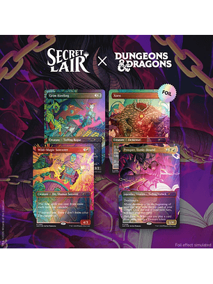 (Preventa) Secret Lair x Dungeons & Dragons: Shadows Over Baldur’s Gate Foil Edition