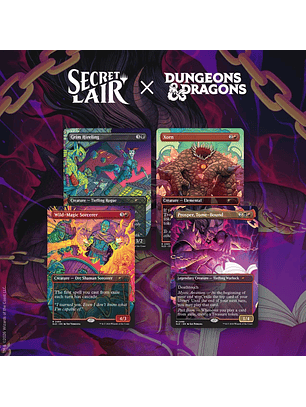 (Preventa) Secret Lair x Dungeons & Dragons:  Shadows Over Baldur’s Gate Non-Foil Edition