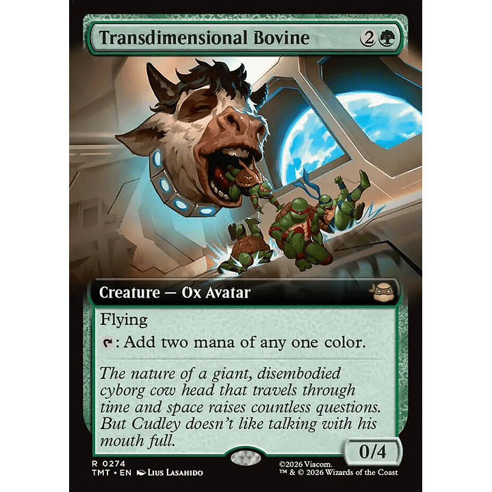 Transdimensional Bovine (Extended Art) | Inglés | NM | TMT 1