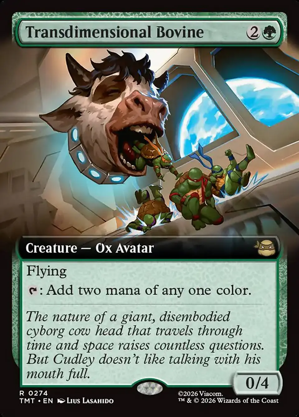 Transdimensional Bovine (Extended Art) | Inglés | NM | TMT 1
