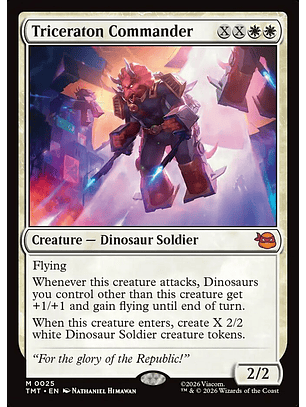 Triceraton Commander (foil) | Inglés | NM | TMT