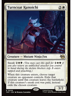 Turncoat Kunoichi | Inglés | NM | TMT
