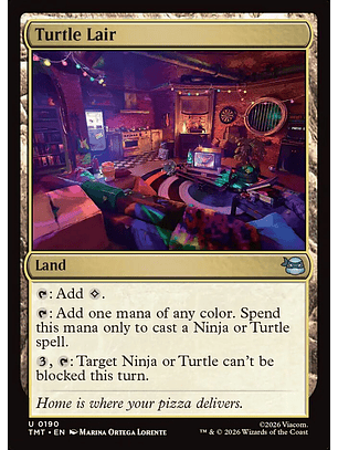 Turtle Lair | Inglés | NM | TMT