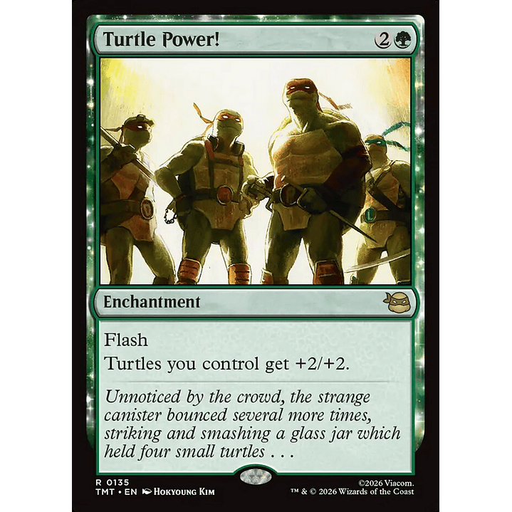 Turtle Power! | Inglés | NM | TMT 1