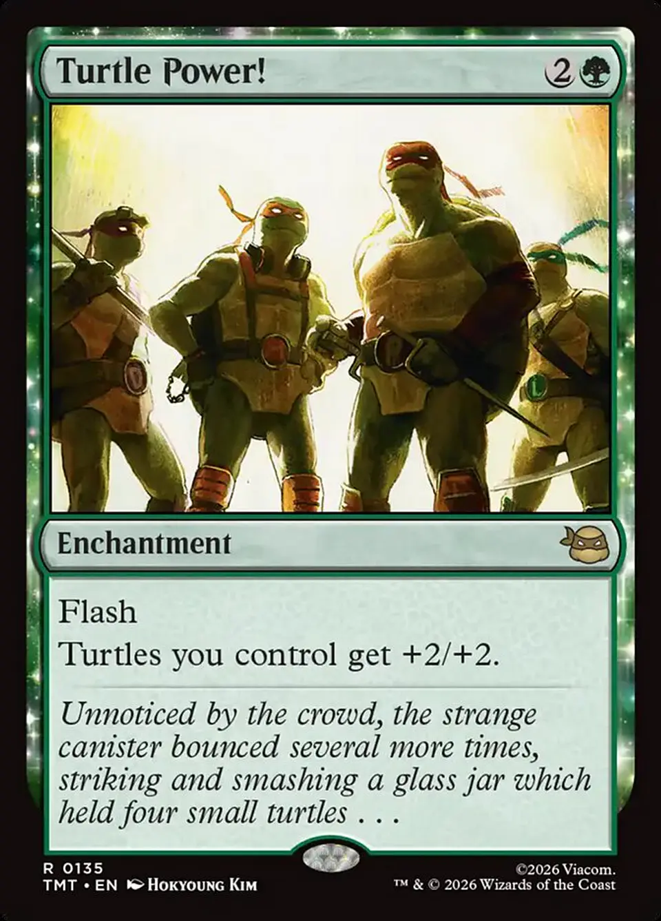 Turtle Power! | Inglés | NM | TMT 1