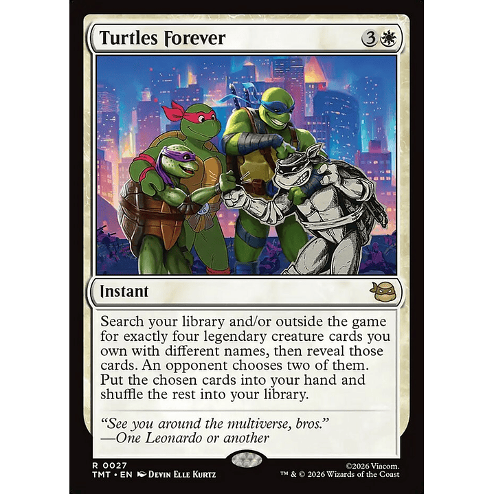Turtles Forever | Inglés | NM | TMT 1
