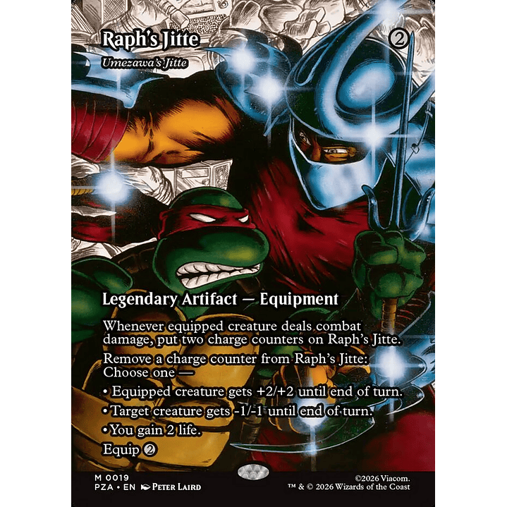 Umezawa's Jitte (Borderless) | Inglés | NM | PZA 1