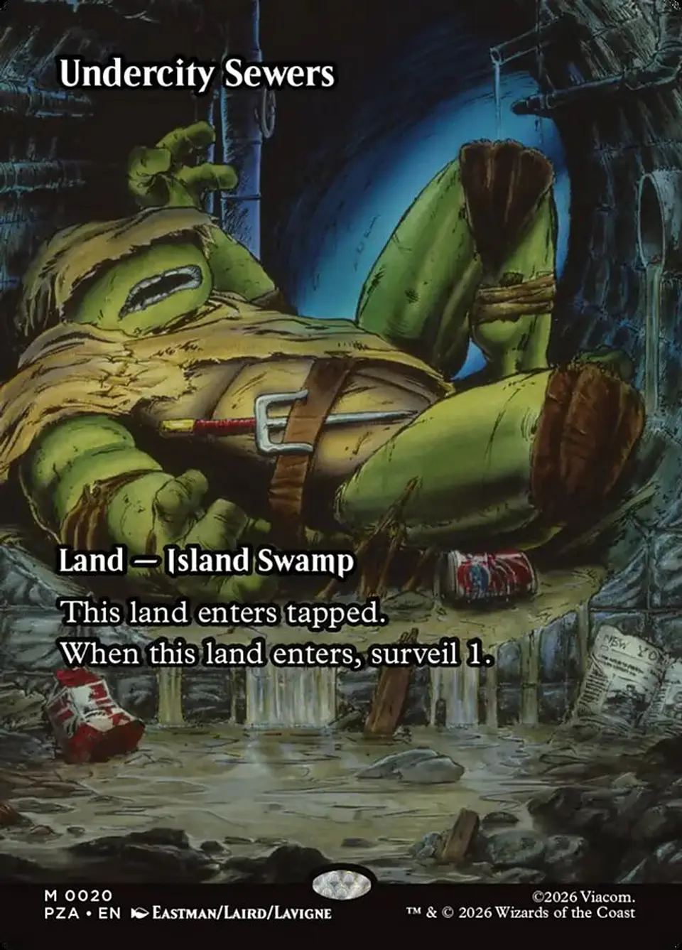 Undercity Sewers (Borderless) | Inglés | NM | PZA 1