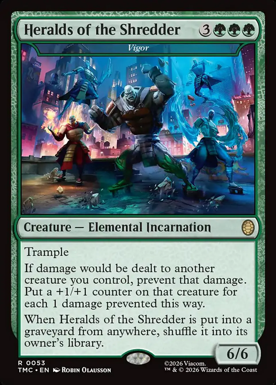 Vigor (foil) | Inglés | NM | TMC 1