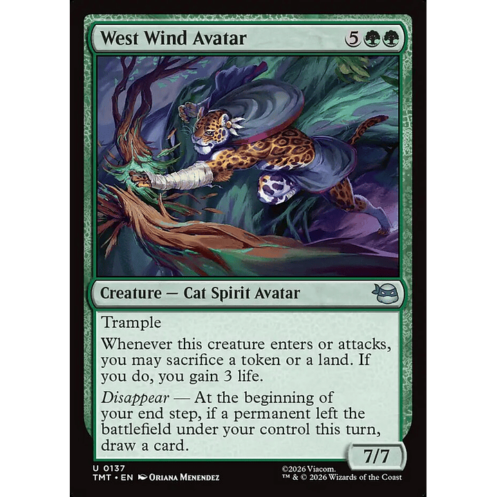 West Wind Avatar | Inglés | NM | TMT 1