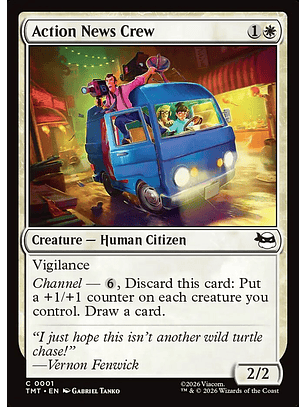 Action News Crew (foil) | Inglés | NM | TMT