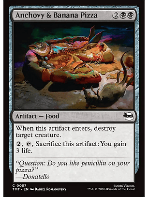 Anchovy & Banana Pizza | Inglés | NM | TMT