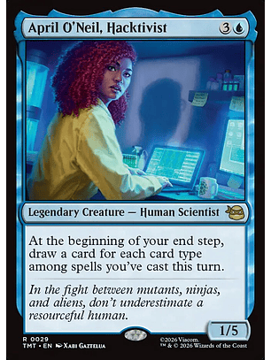 April O'Neil, Hacktivist (foil) | Inglés | NM | TMT