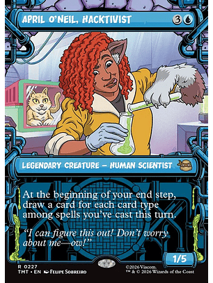 April O'Neil, Hacktivist (Showcase) | Inglés | NM | TMT