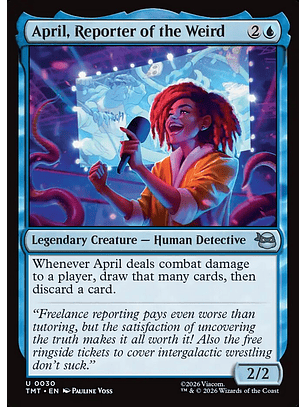 April, Reporter of the Weird | Inglés | NM | TMT