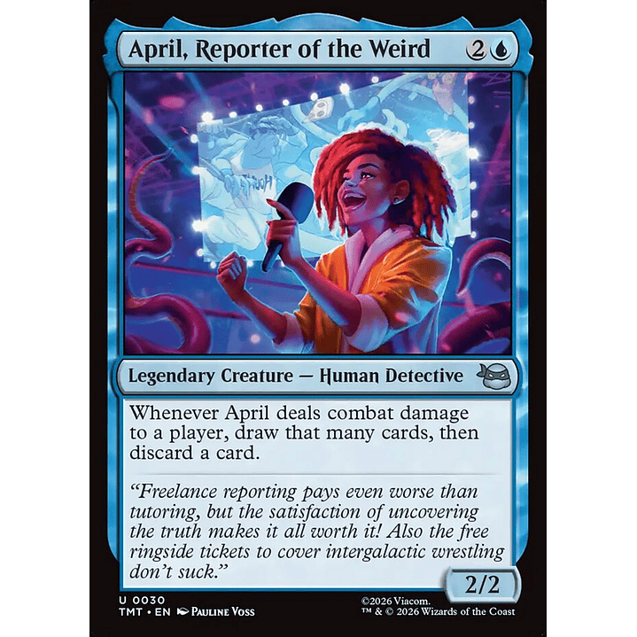 April, Reporter of the Weird | Inglés | NM | TMT 1