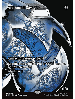 Arcbound Ravager (Borderless) | Inglés | NM | PZA