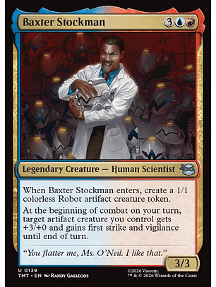 Baxter Stockman | Inglés | NM | TMT