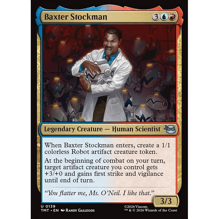 Baxter Stockman | Inglés | NM | TMT 1