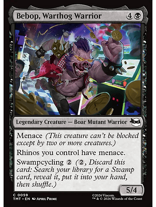 Bebop, Warthog Warrior | Inglés | NM | TMT