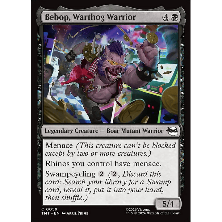 Bebop, Warthog Warrior | Inglés | NM | TMT 1
