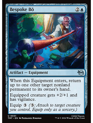 Bespoke Bō (foil) | Inglés | NM | TMT