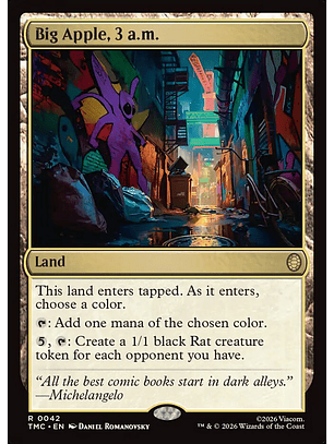 Big Apple, 3 a.m. | Inglés | NM | TMC