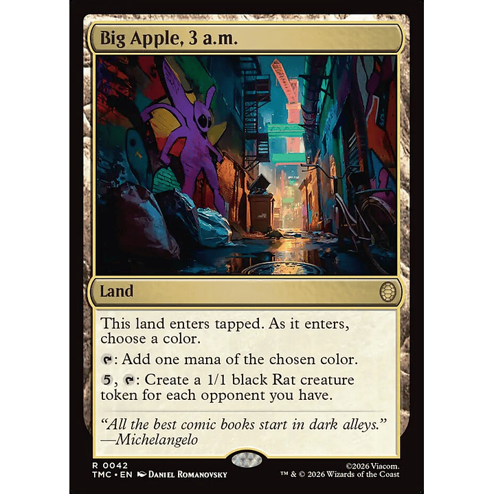 Big Apple, 3 a.m. | Inglés | NM | TMC 1